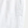 Keten Karışımlı Bol Pull-On Pantolon