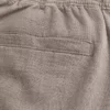 Keten Karışımlı Bol Pull-On Pantolon