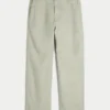 Keten Karışımlı Esnek Bel Bol Pantolon Keten Karışımlı Esnek Bel Bol Pantolon
