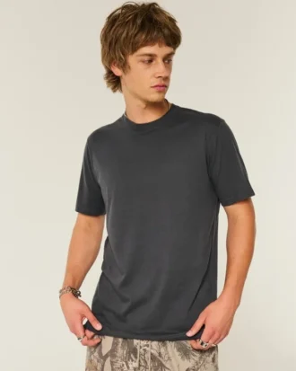 Klasik Kesim Crew T-Shirt