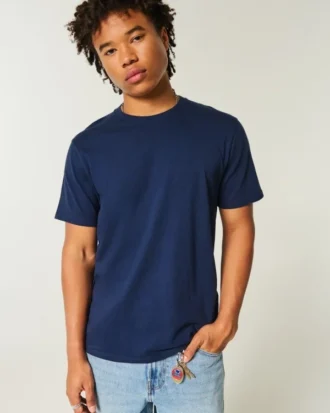 Klasik Kesim Crew T-Shirt