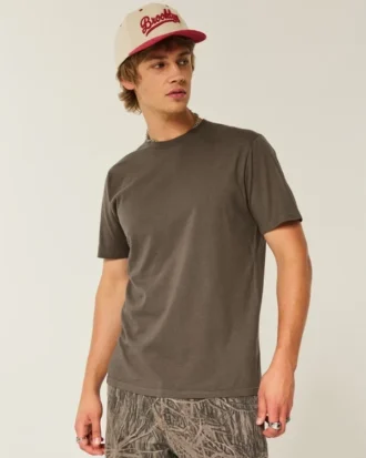Klasik Kesim Crew T-Shirt