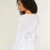 Kolay Bağlamalı Henley Babydoll Üst