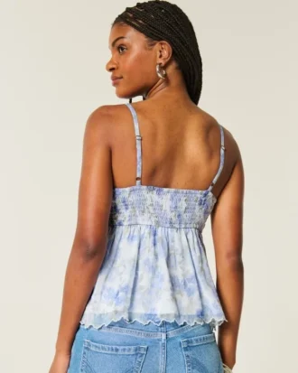 Kolay Şifon Babydoll Üst