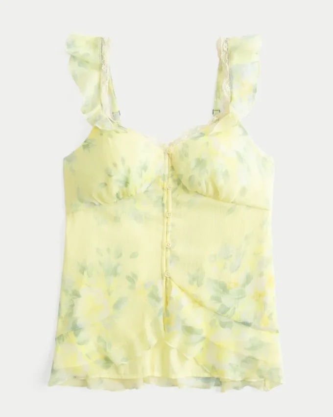 Kolay Şifon Babydoll Üst