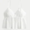 Kolay Nakışlı Parlak Babydoll Üst Kolay Nakışlı Parlak Babydoll Üst