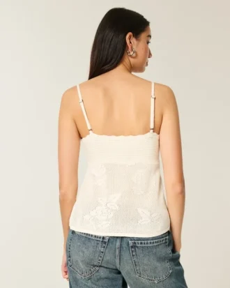 Kolay İğne Oyası Stili Halter Babydoll Cami