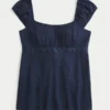 Kolay Saten Bağcıklı Babydoll Üst Kolay Saten Bağcıklı Babydoll Üst