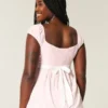 Kolay Saten Bağcıklı Babydoll Üst Kolay Saten Bağcıklı Babydoll Üst