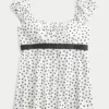 Kolay Saten Bağcıklı Babydoll Üst Kolay Saten Bağcıklı Babydoll Üst