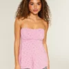 Kolay Straplez Babydoll Üst