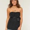 Kolay Straplez Babydoll Üst