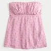 Kolay Straplez Babydoll Üst