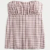 Kolay Straplez Babydoll Üst