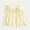 Kolay Straplez Smoklu Bust Babydoll Üst