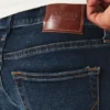 Koyu Yıkama Dar Düz Paça Kot Pantolon Koyu Yıkama Dar Düz Paça Kot Pantolon