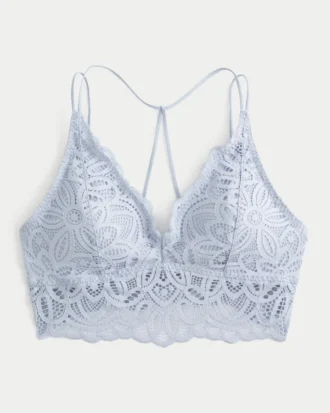 Kroşe Stil Dantelli Bralette Kroşe Stil Dantelli Bralette