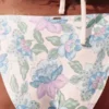 Kroşe Stil Karışık Yüksek Bacak Cheeky Bikini Altı