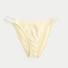 Kroşe Stil Süslemeli Çift Askılı Cesur Bikini Altı