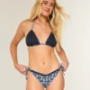 Kroşe Stil Süslemeli Yan Bağcıklı Cheeky Bikini Altı