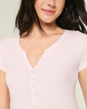 Kısa Kollu Henley