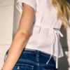 Kısa Kollu Poplin Gömlek