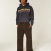 Kutu kesim Arizona State University Sun Devils Grafik Kapüşonlu Sweatshirt