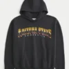 Kutu kesim Arizona State University Sun Devils Grafik Kapüşonlu Sweatshirt