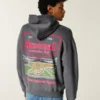 Kutu Kesim Fermuarlı Arsenal F.C. Grafik Kapüşonlu Sweatshirt Kutu Kesim Fermuarlı Arsenal F.C. Grafik Kapüşonlu Sweatshirt