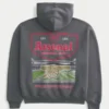 Kutu Kesim Fermuarlı Arsenal F.C. Grafik Kapüşonlu Sweatshirt Kutu Kesim Fermuarlı Arsenal F.C. Grafik Kapüşonlu Sweatshirt