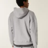 Kutu Kesim Fermuarlı Çift Yılan Desenli Kapüşonlu Sweatshirt Kutu Kesim Fermuarlı Çift Yılan Desenli Kapüşonlu Sweatshirt