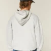 Kutu Kesim Fermuarlı Kapüşonlu Sweatshirt Kutu Kesim Fermuarlı Kapüşonlu Sweatshirt