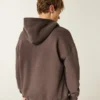 Kutu Kesim Fermuarlı Kapüşonlu Sweatshirt Kutu Kesim Fermuarlı Kapüşonlu Sweatshirt