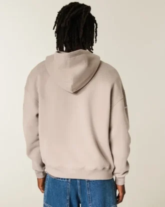 Kutu Kesim Fermuarlı NASCAR Grafik Kapüşonlu Sweatshirt Kutu Kesim Fermuarlı NASCAR Grafik Kapüşonlu Sweatshirt