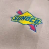 Kutu Kesim Fermuarlı NASCAR Grafik Kapüşonlu Sweatshirt
