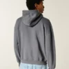 Kutu Kesim Fermuarlı Numara Grafik Kapüşonlu Sweatshirt Kutu Kesim Fermuarlı Numara Grafik Kapüşonlu Sweatshirt