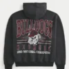 Kutu kesim Georgia Üniversitesi Bulldogs Grafik Kapüşonlu Sweatshirt Kutu kesim Georgia Üniversitesi Bulldogs Grafik Kapüşonlu Sweatshirt