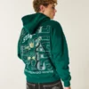 Kutu kesim Michigan State Üniversitesi Spartans Grafik Kapüşonlu Sweatshirt Kutu kesim Michigan State Üniversitesi Spartans Grafik Kapüşonlu Sweatshirt