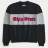 Kutu kesim Ohio State Grafikli Sweatshirt Kutu kesim Ohio State Grafikli Sweatshirt