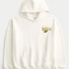 Kutu kesim Oregon Üniversitesi Ducks Grafik Kapüşonlu Sweatshirt Kutu kesim Oregon Üniversitesi Ducks Grafik Kapüşonlu Sweatshirt