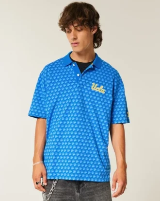 Kutu Kesim UCLA Grafik Polo