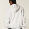 Kutu Ohio State Üniversitesi Buckeyes Grafik Fermuarlı Kapüşonlu Sweatshirt