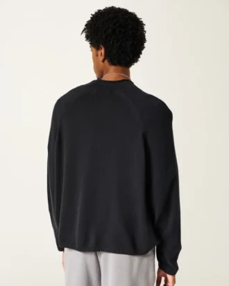 Kutu Yakalı Roll-Neck Kazak