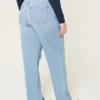 Kıvrımlı Ultra Yüksek Bel Orta Yıkama Dad Jeans Kıvrımlı Ultra Yüksek Bel Orta Yıkama Dad Jeans
