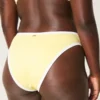 Kıvrımlı Yüksek Bacak Yüksek Bel Ribana Cheeky Bikini Altı