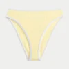 Kıvrımlı Yüksek Bacak Yüksek Bel Ribana Cheeky Bikini Altı