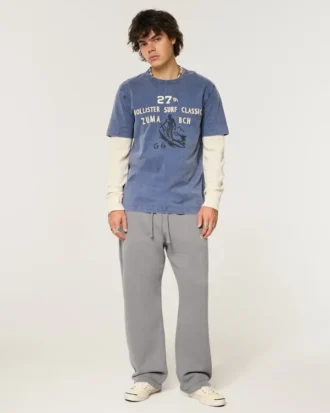 Logo Grafik Baggy Jeans