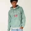 Logo Grafik Kapüşonlu Sweatshirt Logo Grafik Kapüşonlu Sweatshirt