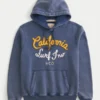 Logo Grafik Kapüşonlu Sweatshirt Logo Grafik Kapüşonlu Sweatshirt