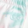 Logo Grafik Yıkama Efektli Havlu Jogger Pantolon Logo Grafik Yıkama Efektli Havlu Jogger Pantolon